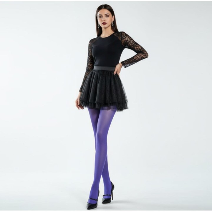 Western Couture™ Imported Glitter Sheer Pantyhose for Women – Shiny & Stretchable Stockings