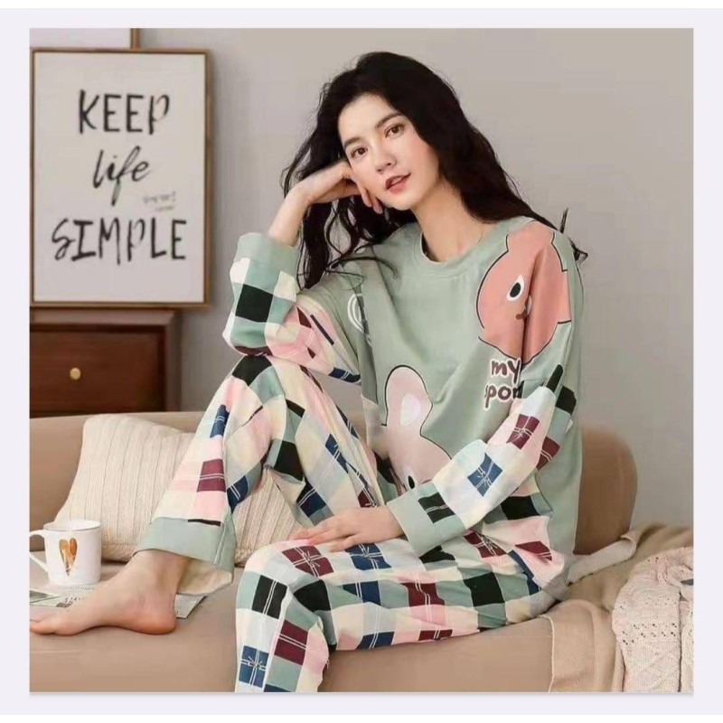 Imported Comfortable Full Sleeves 2-Piece Night Suit Imported Comfortable Full Sleeves 2-Piece Night Suit