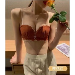 Western Couture Imported Korean Lace Padded Bra – Small Bust Gathered Fit