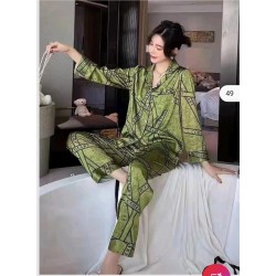 Western Couture Imported Comfortable Silk Fabric 2 Pc Night Suits