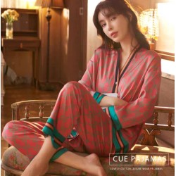 Western Couture Imported Comfortable Silk Fabric 2 Pc Night Suits