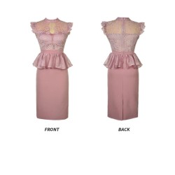 Imported Elegant Casual Ruffled Party Wear Dress