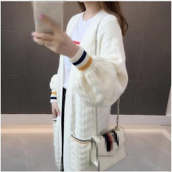 Western Couture Imported Autumn New Arrival Soft Woolen Cardigan / Shrug