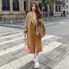 Western Couture Imported Office / Casual Wear Women's Long Trench Blazer/Over Coat