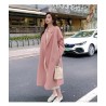 Western Couture Imported Office / Casual Wear Women's Long Trench Blazer/Over Coat