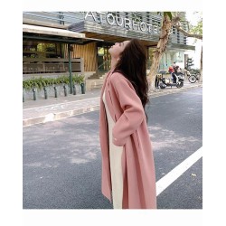 Western Couture Imported Office / Casual Wear Women's Long Trench Blazer/Over Coat