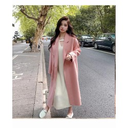 Western Couture Imported Office / Casual Wear Women's Long Trench Blazer/Over Coat