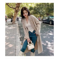 Western Couture Imported Office / Casual Wear Women's Long Trench Blazer/Over Coat