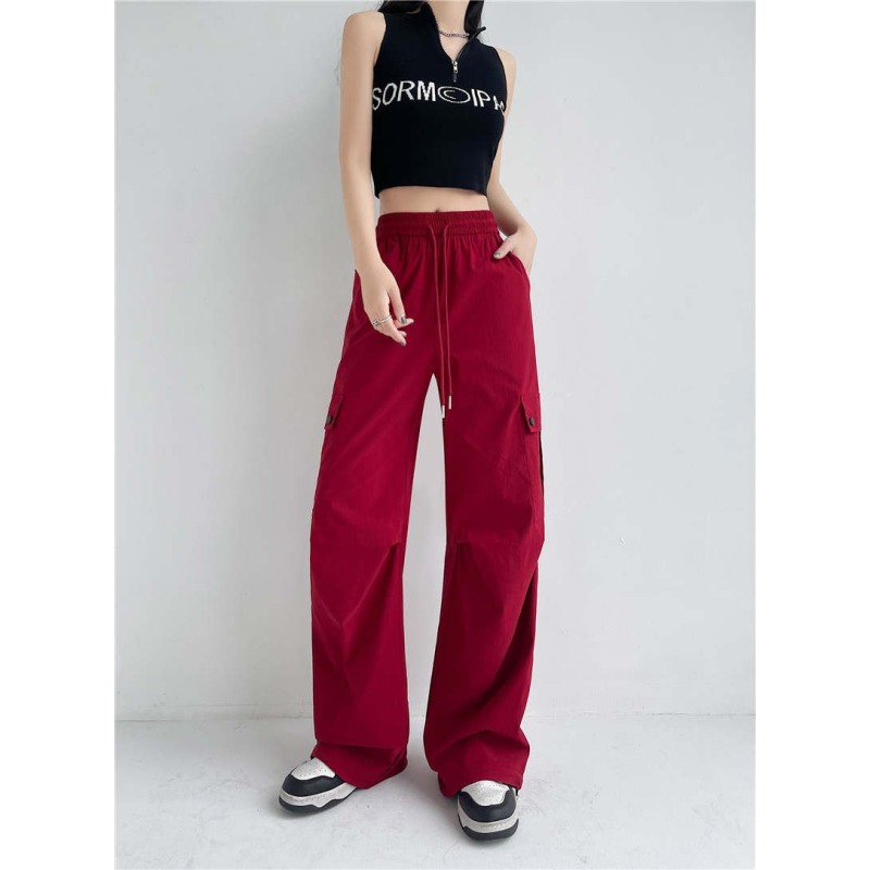 Imported Trendy Cargo (4 Pockets) Wide leg Pants for Women's