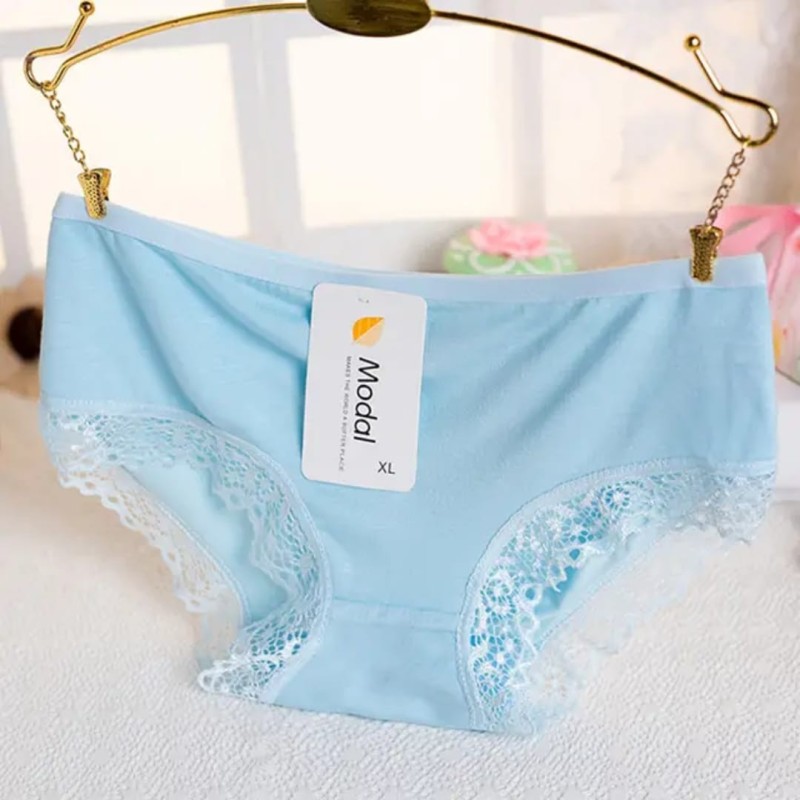 Western Couture Soft Modal Lace Detailed Women's Underwear (Pack of 1)