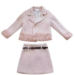 Western Couture Imported Elegant Blazer & Skirt 2 Pc Co-Ord Set – Spring/Autumn Wear