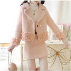 Western Couture Imported Elegant Blazer & Skirt 2 Pc Co-Ord Set – Spring/Autumn Wear