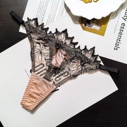 Western Couture Imported Women’s Sexy Lace Thong Panty