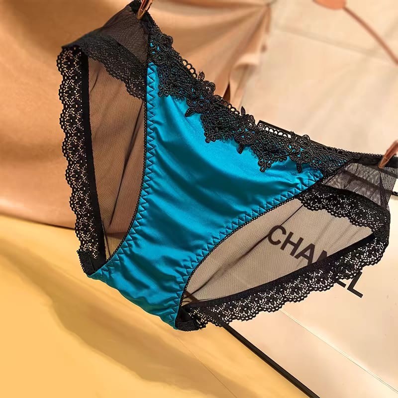 Western Couture Imported Luxury Silk Lace Panty – Elegant Everyday Comfort