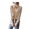 Western Couture Imported Statement Shirt with Contrast Patch Vest – Elegant & Edgy