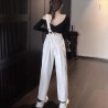Imported Stylish One-Shoulder Suspender Pant (Removable Strap)