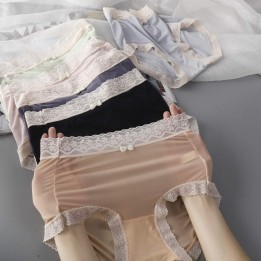 Western Couture Women’s Premium Lace Trim Soft Panty – Silky Smooth Mid-Rise Comfort Innerwear