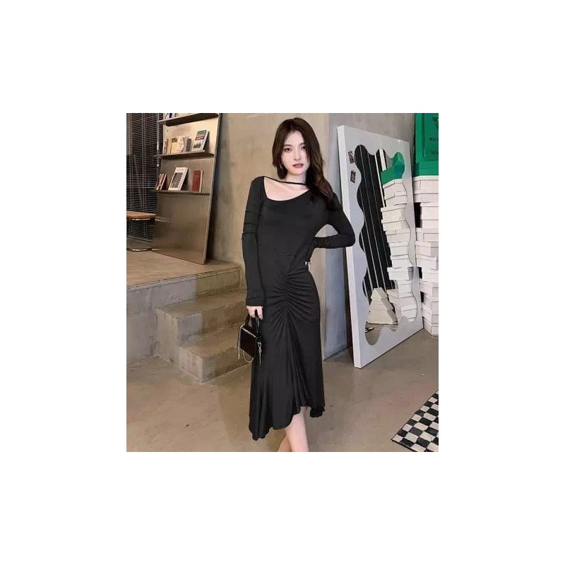 Western Couture – Beautiful Women's Fashion High Slit Bodycon Dress