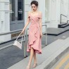 Western Couture – Imported Elegant Party Wear Ruffled Summer Dress (2 Styles)