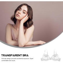 Western Couture Transparent Bra for Women | Anti-Slip | Underwired | Invisible Look