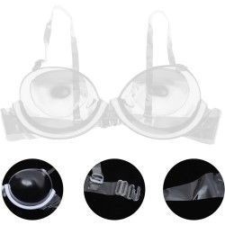 Western Couture Transparent Bra for Women | Anti-Slip | Underwired | Invisible Look