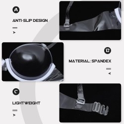 Western Couture Transparent Bra for Women | Anti-Slip | Underwired | Invisible Look