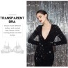 Western Couture Transparent Bra for Women | Anti-Slip | Underwired | Invisible Look