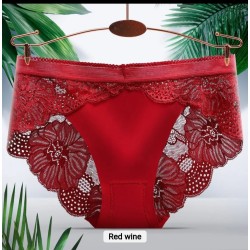 Western Couture Imported Lace Ice Silk Panty for Women