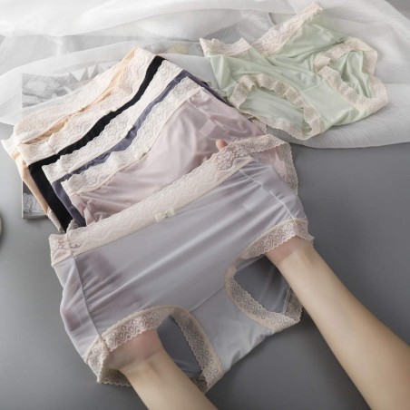 Western Couture™ Women's Lace Detailing Soft Comfortable Transparent Underwear