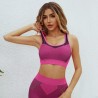 Imported Seamless Padded Sports Bralette & High-Waist Yoga Shorts Set