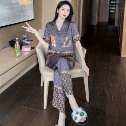 Imported Premium Printed Night Suit Set | 2 Pc Luxury Lounge Wear