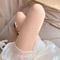 Western Couture - Imported Sheer Nylon Women's Rhinestone Stocking/Pantyhose