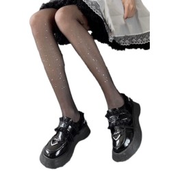 Western Couture - Imported Sheer Nylon Women's Rhinestone Stocking/Pantyhose
