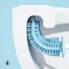 Luxever™ Smart Toilet Brush 2Pc Set with Wall Mounted Holder & Pasted Clip