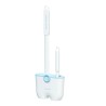 Luxever™ Smart Toilet Brush 2Pc Set with Wall Mounted Holder & Pasted Clip