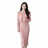 Western Couture Imported Women’s Knitted Sweater Top & Dress Set | Winter Co-ord Set | 2 Piece Dress