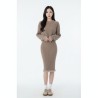 Western Couture Imported Women’s Knitted Sweater Top & Dress Set | Winter Co-ord Set | 2 Piece Dress