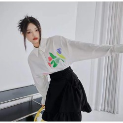 Imported Summer Oversized Fine Art Print Shirt