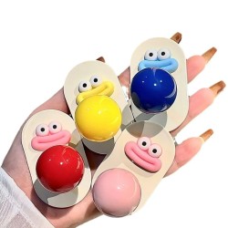 LUXEVER Cartoon Buddy Self-Adhesive Clips – Pack of 4 Vibrant Colors