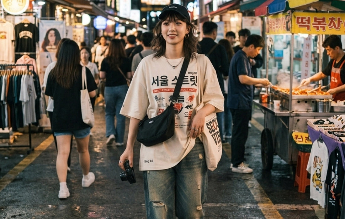 How to Style Oversized T-Shirts for a Chic Korean Look | Western Couture