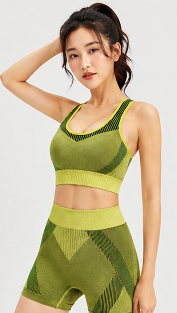 Western Couture Seoul Seamless Sculpting Yoga & Gym Co-ord Set