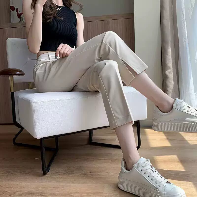 Western Couture Korean Fashion Stylish Formal Pants for Women