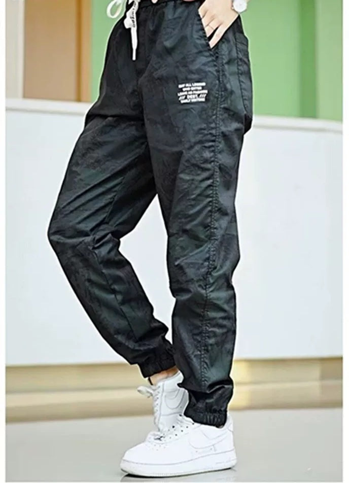 Western Couture Military Print Jogger - Khaki