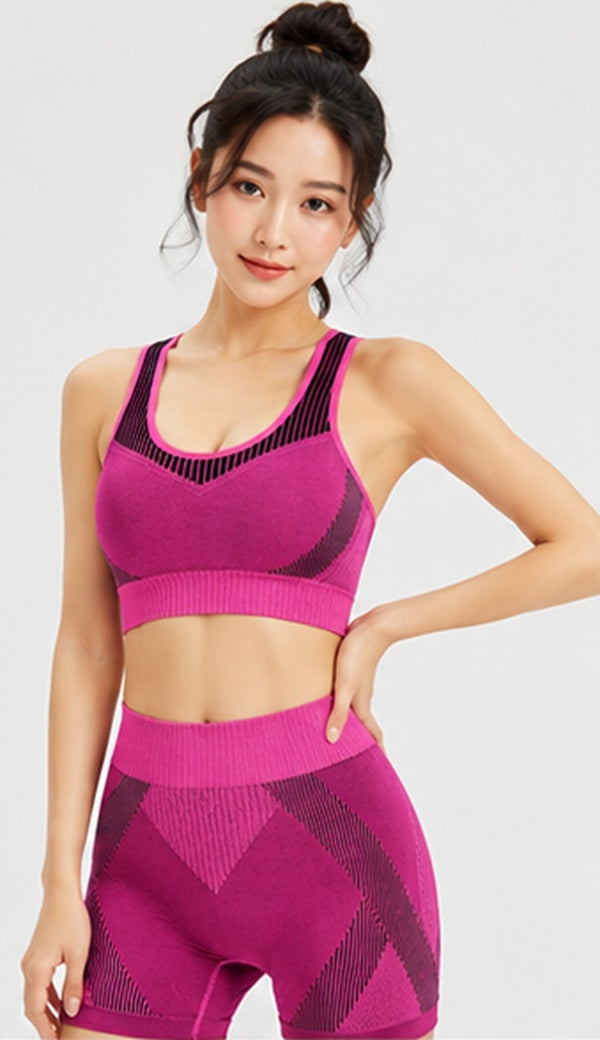 Western Couture Seoul Seamless Sculpting Yoga & Gym Co-ord Set