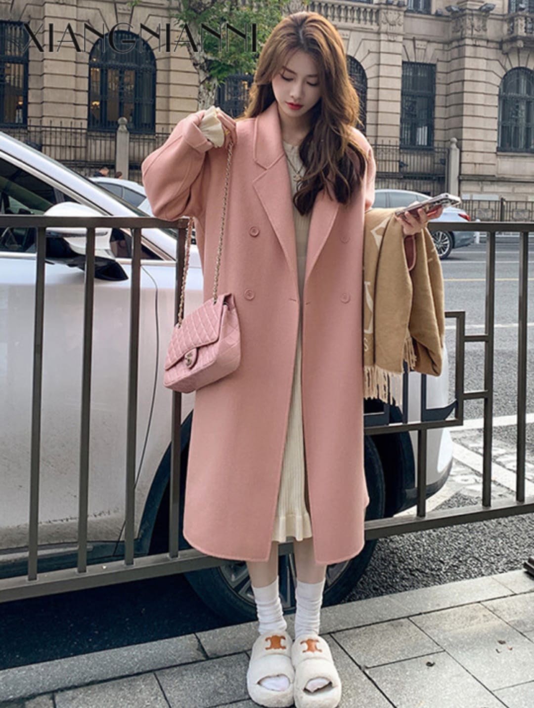 Western Couture Women's Super-Soft Unlined Trench Coat - Lightweight Oversized Long Overcoat