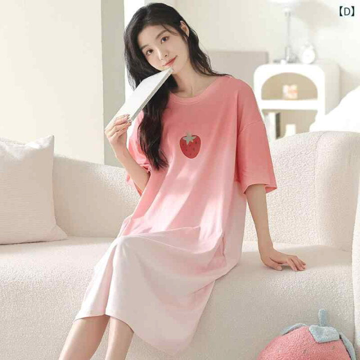 Western Couture K-Fashion Padded Anti-Chafing Oversized Night Dress
