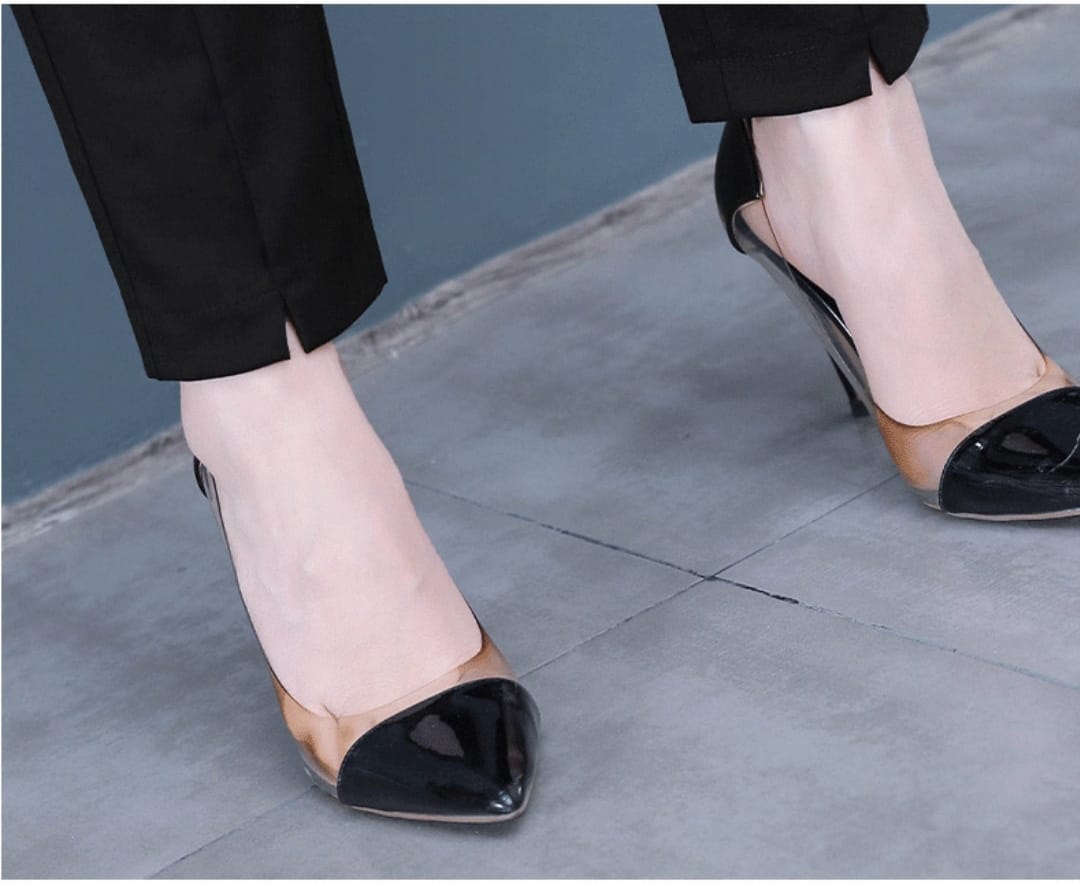 Western Couture Corporate Edge High-Waist Asymmetric Buttoned Trousers
