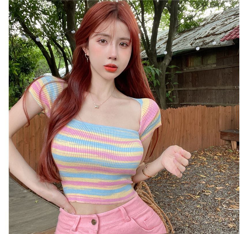 Western Couture Presents: Imported Knitted Trendy Crop Top