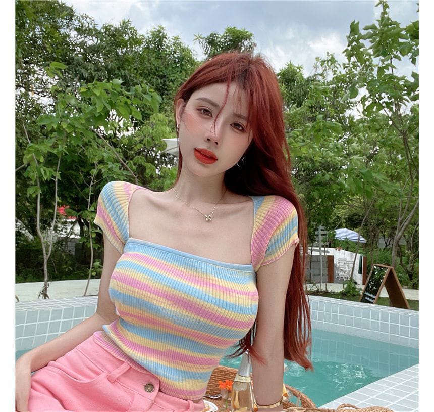 Western Couture Presents: Imported Knitted Trendy Crop Top