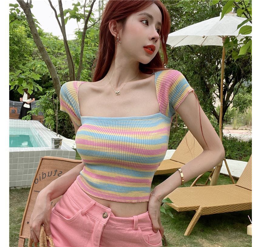 Western Couture Presents: Imported Knitted Trendy Crop Top